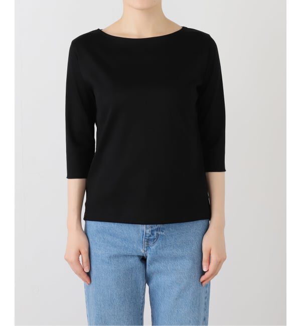 VERMEIL par iena「Ballet neck RIB プルオーバー」|Tシャツ・カットソー|