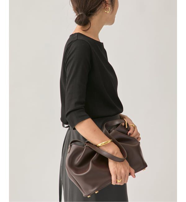 VERMEIL par iena「Ballet neck RIB プルオーバー」|Tシャツ・カットソー|