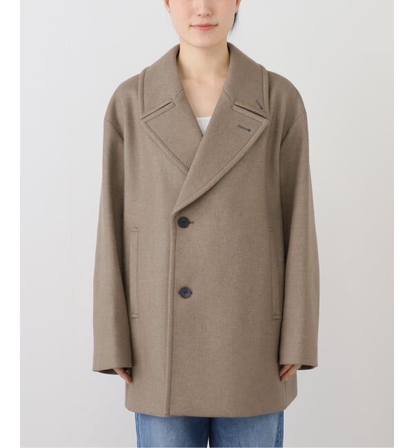 VERMEIL par iena「ATON エイトン Super 120s Double Melton ショートコート SCAGGW0 913」|その他|