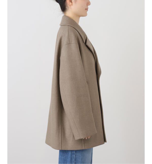 VERMEIL par iena「ATON エイトン Super 120s Double Melton ショートコート SCAGGW0 913」|その他|