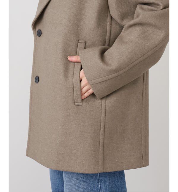 VERMEIL par iena「ATON エイトン Super 120s Double Melton ショートコート SCAGGW0 913」|その他|