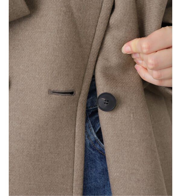 VERMEIL par iena「ATON エイトン Super 120s Double Melton ショートコート SCAGGW0 913」|その他|
