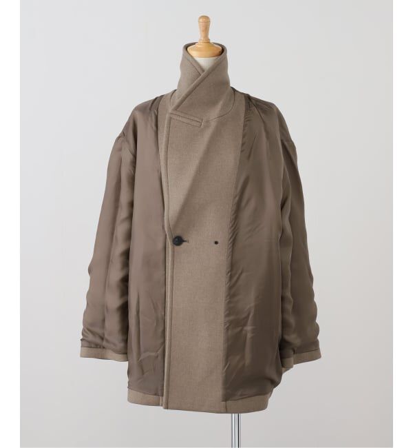 VERMEIL par iena「ATON エイトン Super 120s Double Melton ショートコート SCAGGW0 913」|その他|