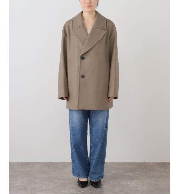 VERMEIL par iena「ATON エイトン Super 120s Double Melton ショートコート SCAGGW0 913」|その他|