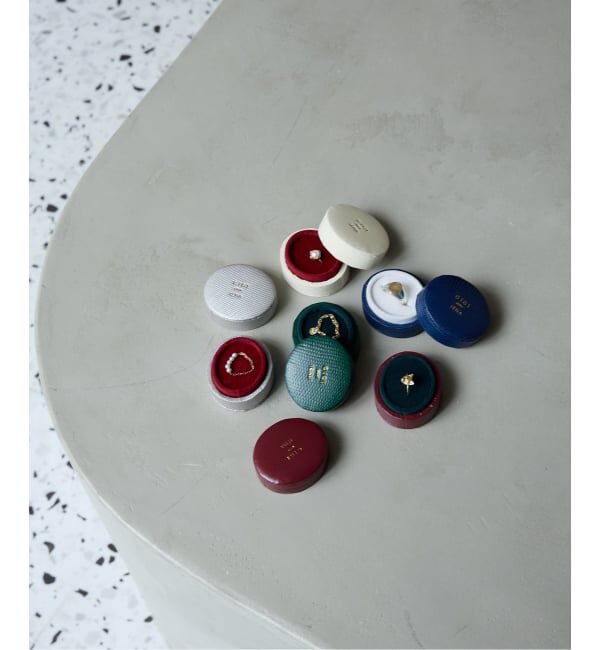 IENA「GIGI/ジジ 別注 PEARL SQUARE RING EX」|リング|