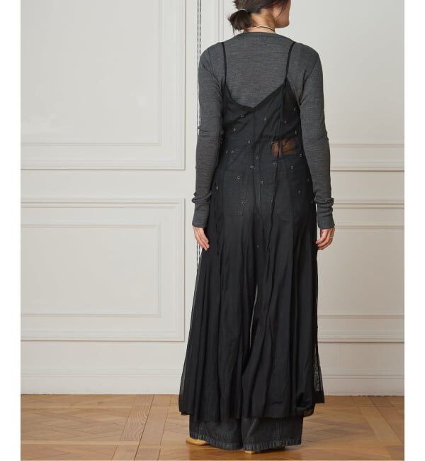 IENA LA BOUCLE「IENA LA BOUCLE チュールビーズキャミワンピース」|ワンピース|