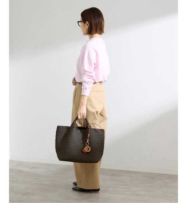 IENA「《予約》NAGHEDI/ナゲディ St.Baths Medium Tote トートバッグ SN03013LD」|トートバッグ|