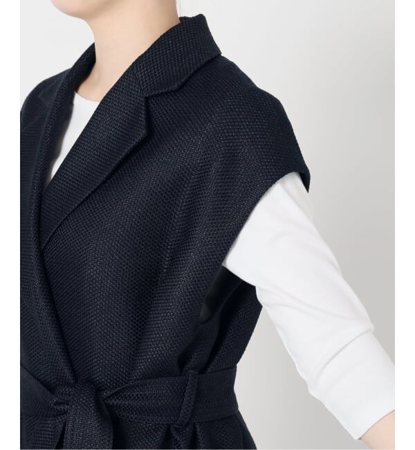 IENA「《予約》&NAVY ツイーディーサッシュジレ」|その他|