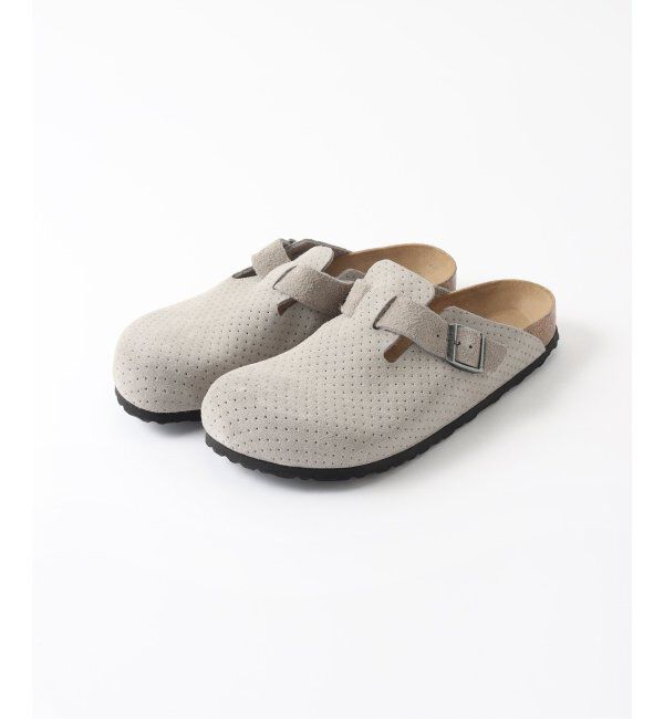 EDIFICE「BIRKENSTOCK (ビルケンシュトック) BOSTON STONE COIN 1027060」|サンダル|ベージュ