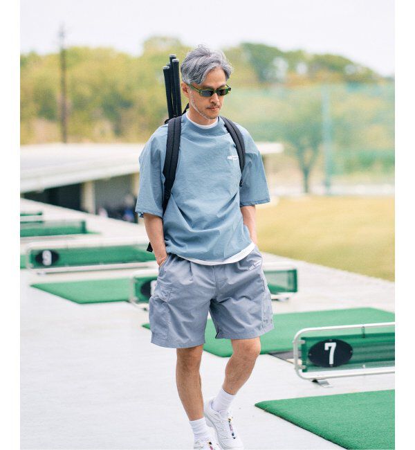 EDIFICE「CLUBHAUS / Dynamic Range (クラブハウス) Warm UP ラグラン Tシャツ」|Tシャツ・カットソー|