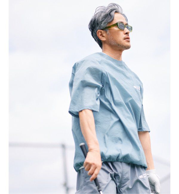 EDIFICE「CLUBHAUS / Dynamic Range (クラブハウス) Warm UP ラグラン Tシャツ」|Tシャツ・カットソー|