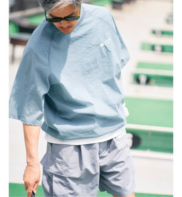 EDIFICE「CLUBHAUS / Dynamic Range (クラブハウス) Warm UP ラグラン Tシャツ」|Tシャツ・カットソー|