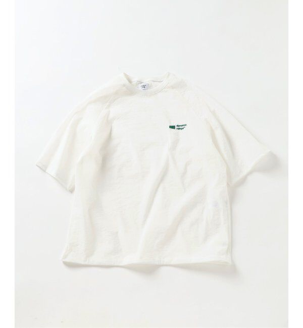 EDIFICE「CLUBHAUS / Dynamic Range (クラブハウス) Warm UP ラグラン Tシャツ」|Tシャツ・カットソー|ホワイト