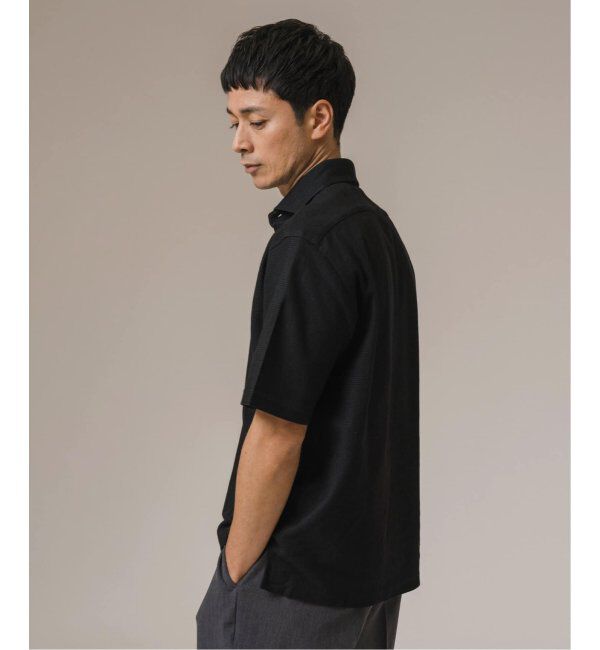 EDIFICE「《追加》"吸水速乾＆高通気機能" COOLMAX ハニカムボーダー ポロシャツ2」|ポロシャツ|