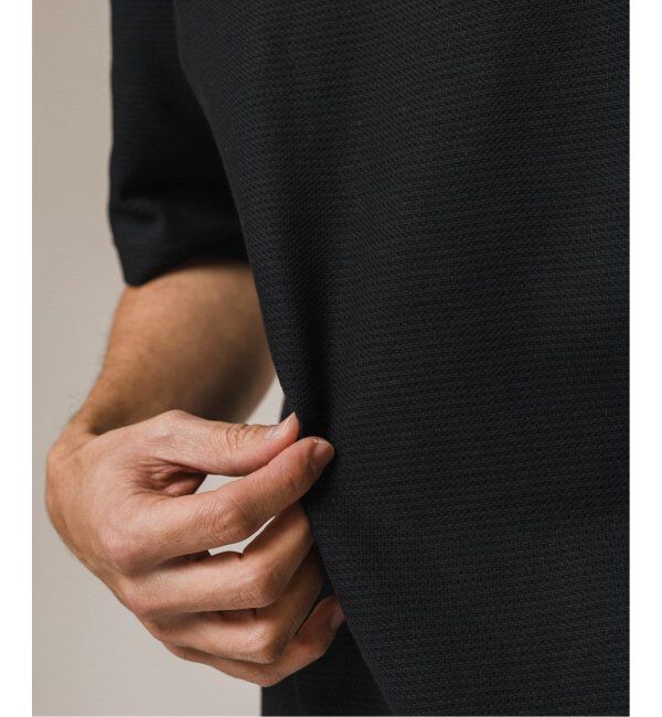 EDIFICE「《追加》"吸水速乾＆高通気機能" COOLMAX ハニカムボーダー ポロシャツ2」|ポロシャツ|