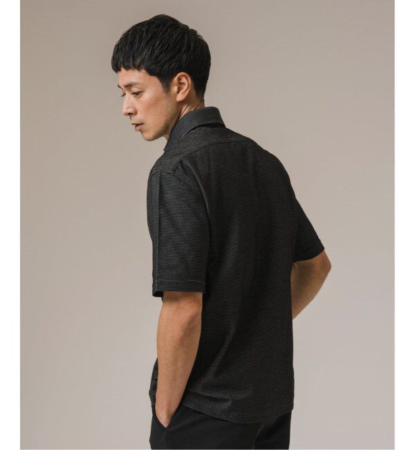 EDIFICE「《追加》"吸水速乾＆高通気機能" COOLMAX ハニカムボーダー ポロシャツ2」|ポロシャツ|