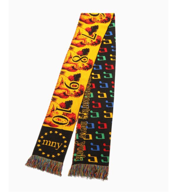 PULP「MONTMARTRE NEW YORK / モンマルトル ニューヨーク YELLOW TO 10 SCARF」|バンダナ・スカーフ|