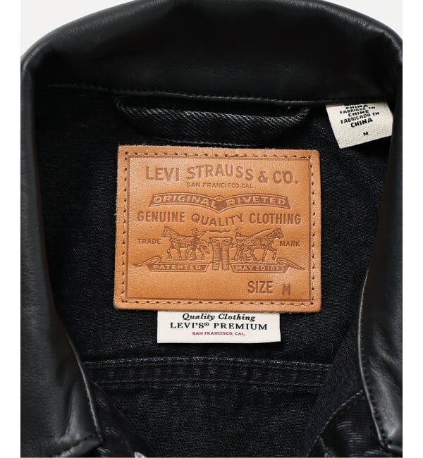 EDIFICE「《再予約》Levi&rsquo;s(リーバイス) 別注 2nd Type トラッカー ジャケット」|デニムジャケット|
