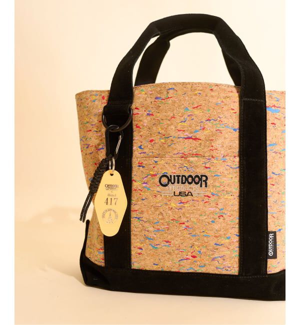 417 EDIFICE「OUTDOOR PRODUCTS 417別注 PARISFORNIA TOTE」|トートバッグ|ブラック