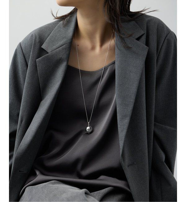 JOURNAL STANDARD「《追加2》【JSjewelry】S925 2wayボールチャームネックレス」|ネックレス|