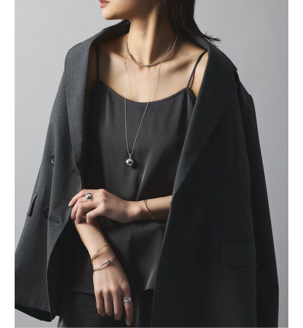 JOURNAL STANDARD「《追加2》【JSjewelry】S925 2wayボールチャームネックレス」|ネックレス|