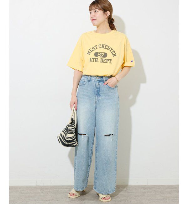 JOURNAL STANDARD relume「別注【Champion/チャンピオン】26/s Jersey Tee：Tシャツ」|Tシャツ・カットソー|