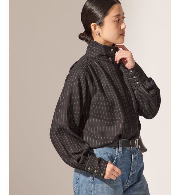 journal standard L'essage「【A PUPIL/ア ピューピル】HNK RGLN BL STRIPES：ブラウス」|シャツ・ブラウス|
