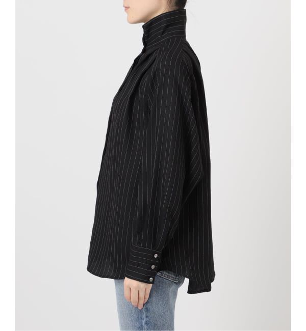 journal standard L'essage「【A PUPIL/ア ピューピル】HNK RGLN BL STRIPES：ブラウス」|シャツ・ブラウス|