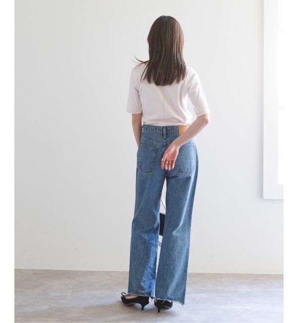 NOBLE「《追加》スビンコットンソフトスクエアーネックTシャツ」|Tシャツ・カットソー|