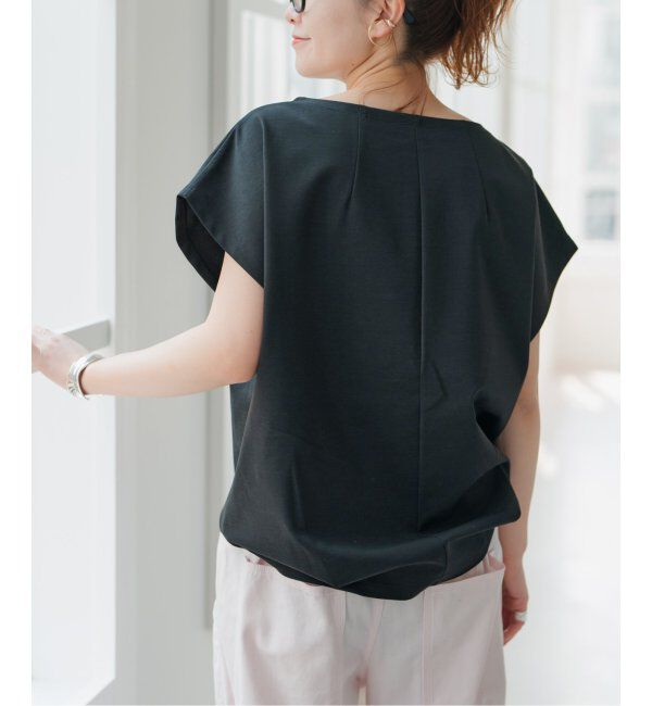 Spick and Span「《一部店舗+WEB限定》ポンチフレンチスリーブプルオーバー」|Tシャツ・カットソー|