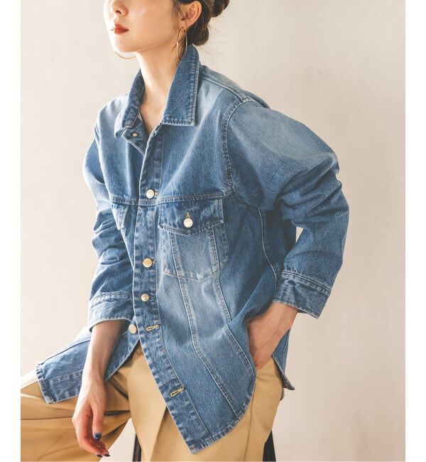 NOBLE「SERGE/サージ SCARF DENIM JACKET」|その他|
