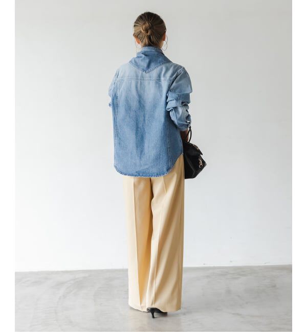 NOBLE「SERGE/サージ SCARF DENIM JACKET」|その他|