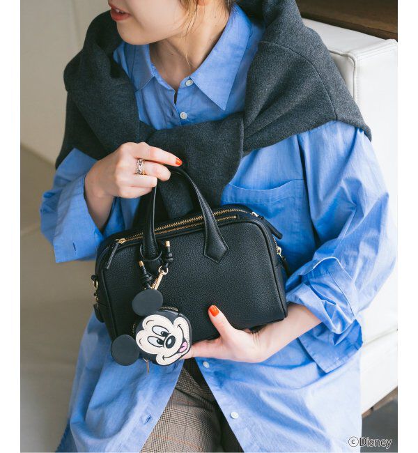 Spick and Span「WIFFLE / ウィッフル 別注ミッキーキーホルダーポーチ」|キーケース|