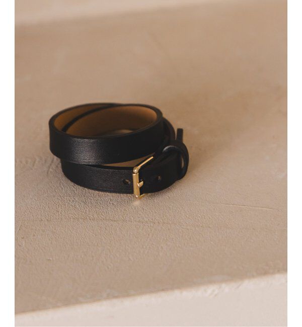 NOBLE「MAISON BOINET/メゾンボワネ ベルトブレスレット」|ブレスレット・バングル|ブラック