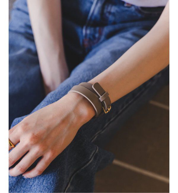 NOBLE「MAISON BOINET/メゾンボワネ ベルトブレスレット」|ブレスレット・バングル|ベージュ