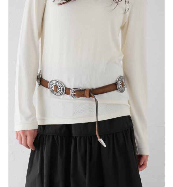 FRAMeWORK「≪追加≫PUNTOVITA/プントヴィータ CONCHO BELT BIG 2」|ベルト|