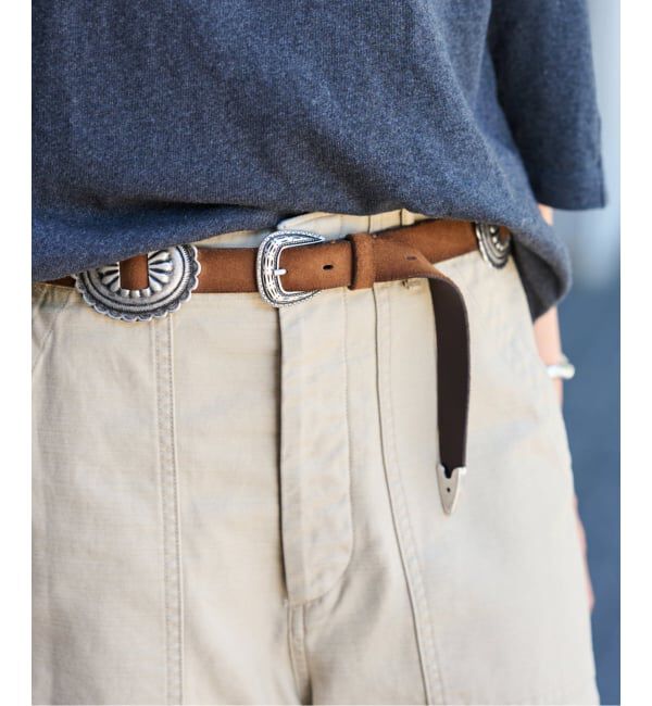 FRAMeWORK「≪追加≫PUNTOVITA/プントヴィータ CONCHO BELT BIG 2」|ベルト|