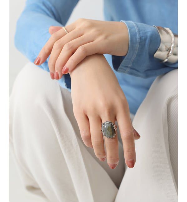 Spick and Span「【SAMH by LILAS】ラブラドライトリング SV」|リング|