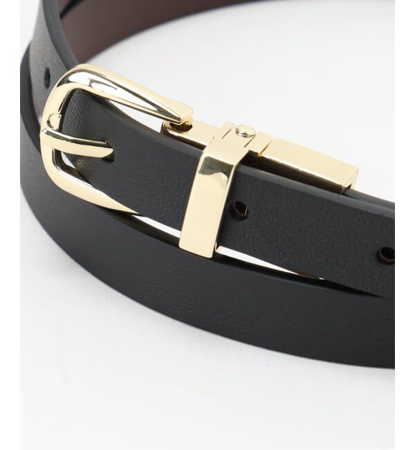 NOBLE「《予約》LEFIJE/レフィエ リバーシブルベルト(レザー)」|ベルト|
