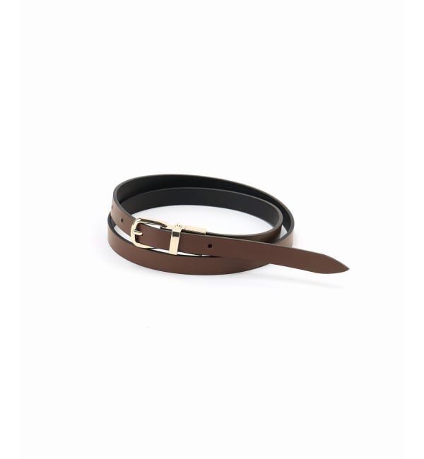 NOBLE「《予約》LEFIJE/レフィエ リバーシブルベルト(レザー)」|ベルト|