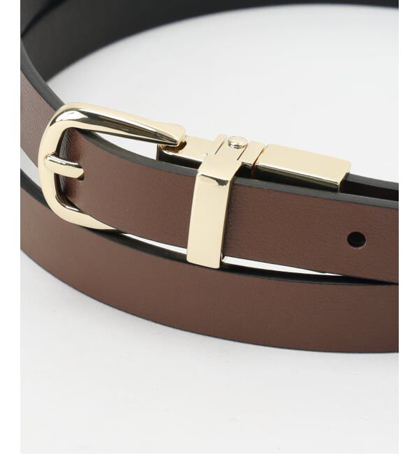 NOBLE「《予約》LEFIJE/レフィエ リバーシブルベルト(レザー)」|ベルト|
