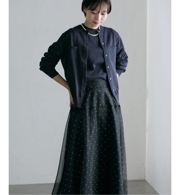  「シルケットコットンアンサンブル」|ニット・セーター|