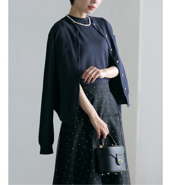  「シルケットコットンアンサンブル」|ニット・セーター|