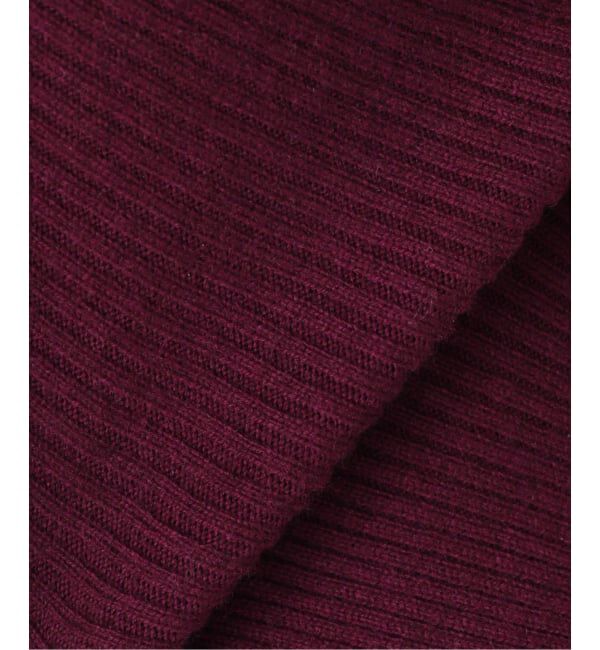  「【洗える】リブカシュクールプルオーバー」|ニット・セーター|