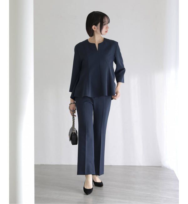  「《予約》ベルト金具パンツ」|スラックス|