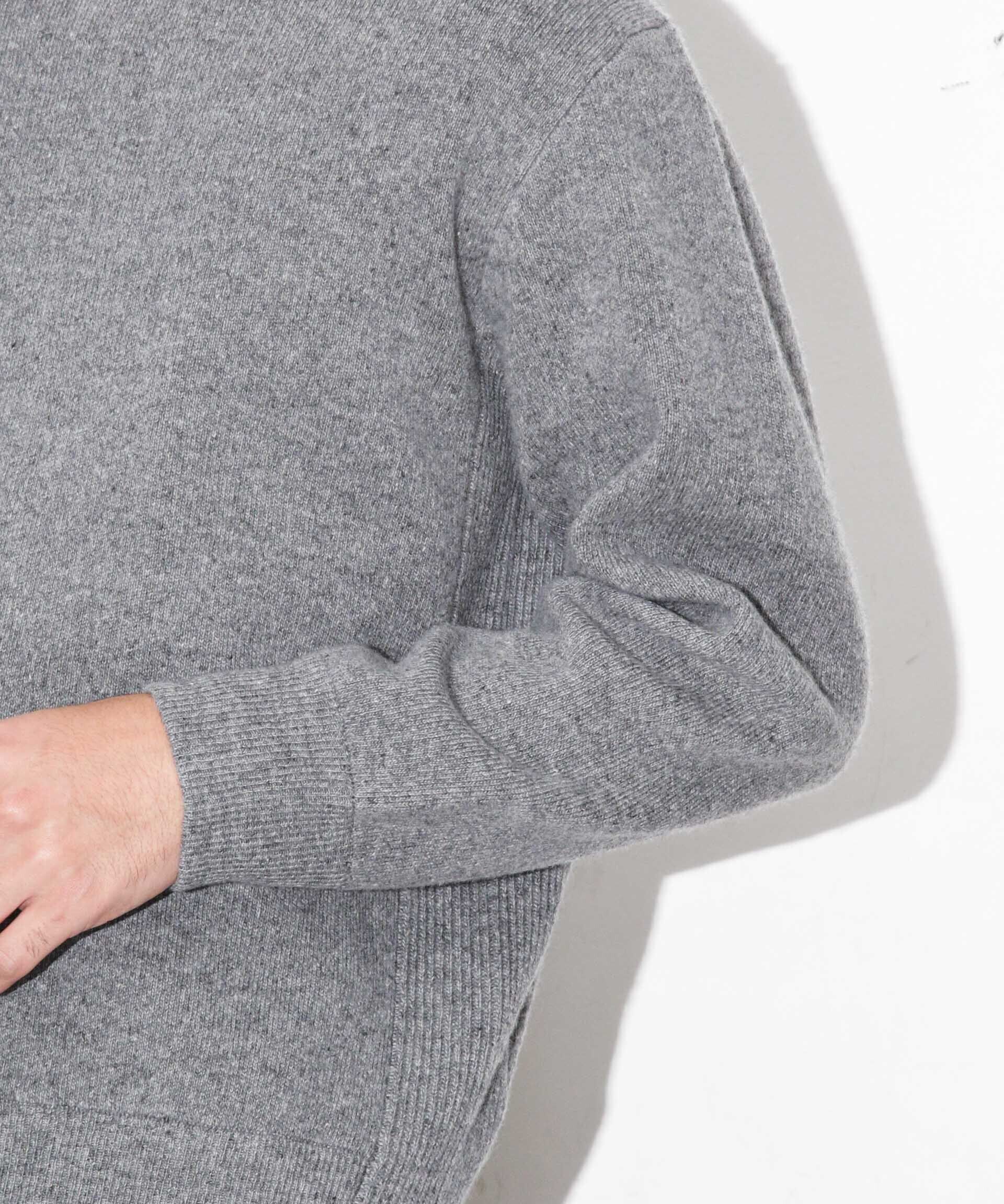 nano･universe「MUSIC ウールカシミヤスムースクルーネック」|ニット・セーター|