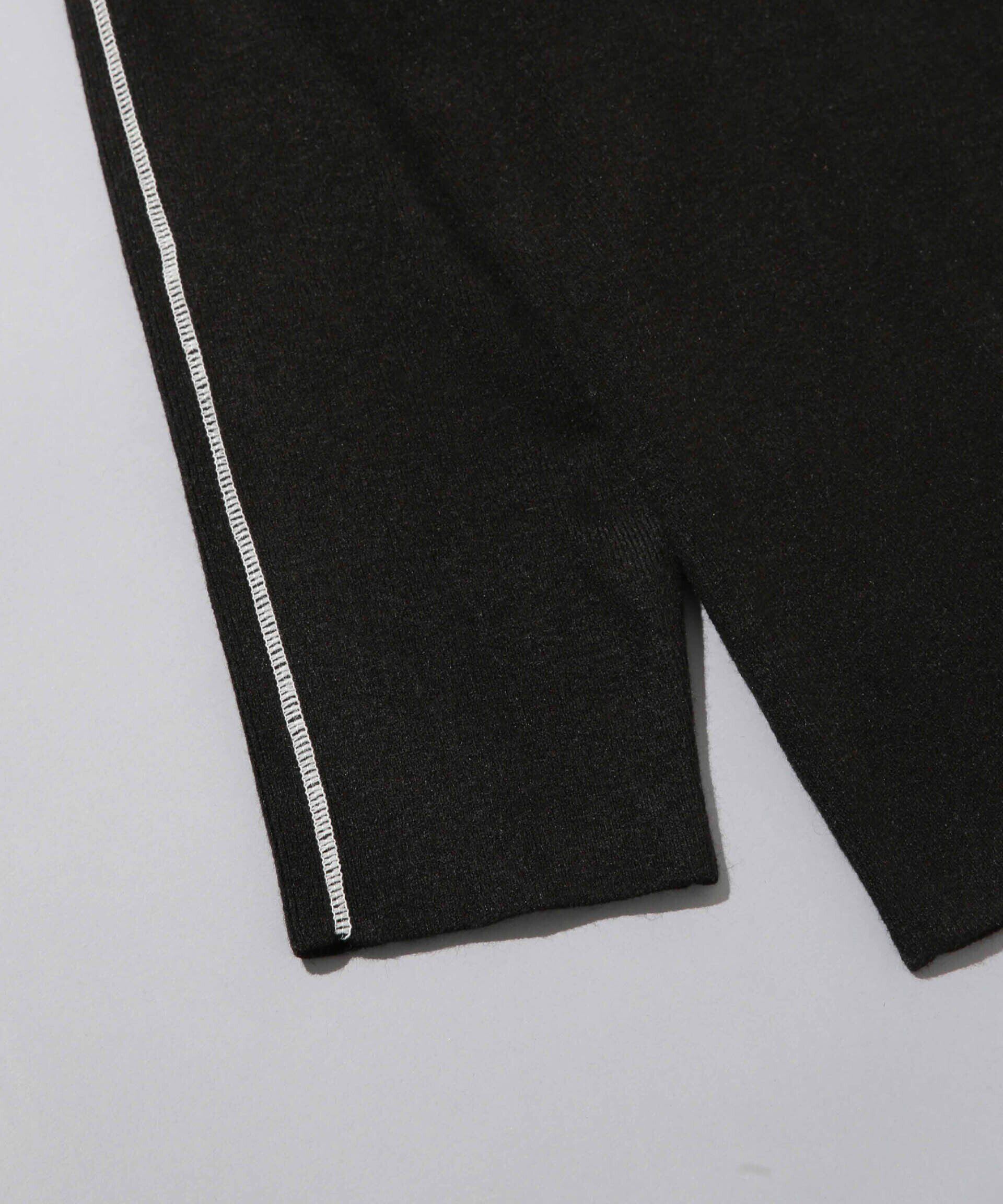 nano･universe「beats per minute/配色ステッチクルーネックニットソー」|ニット・セーター|