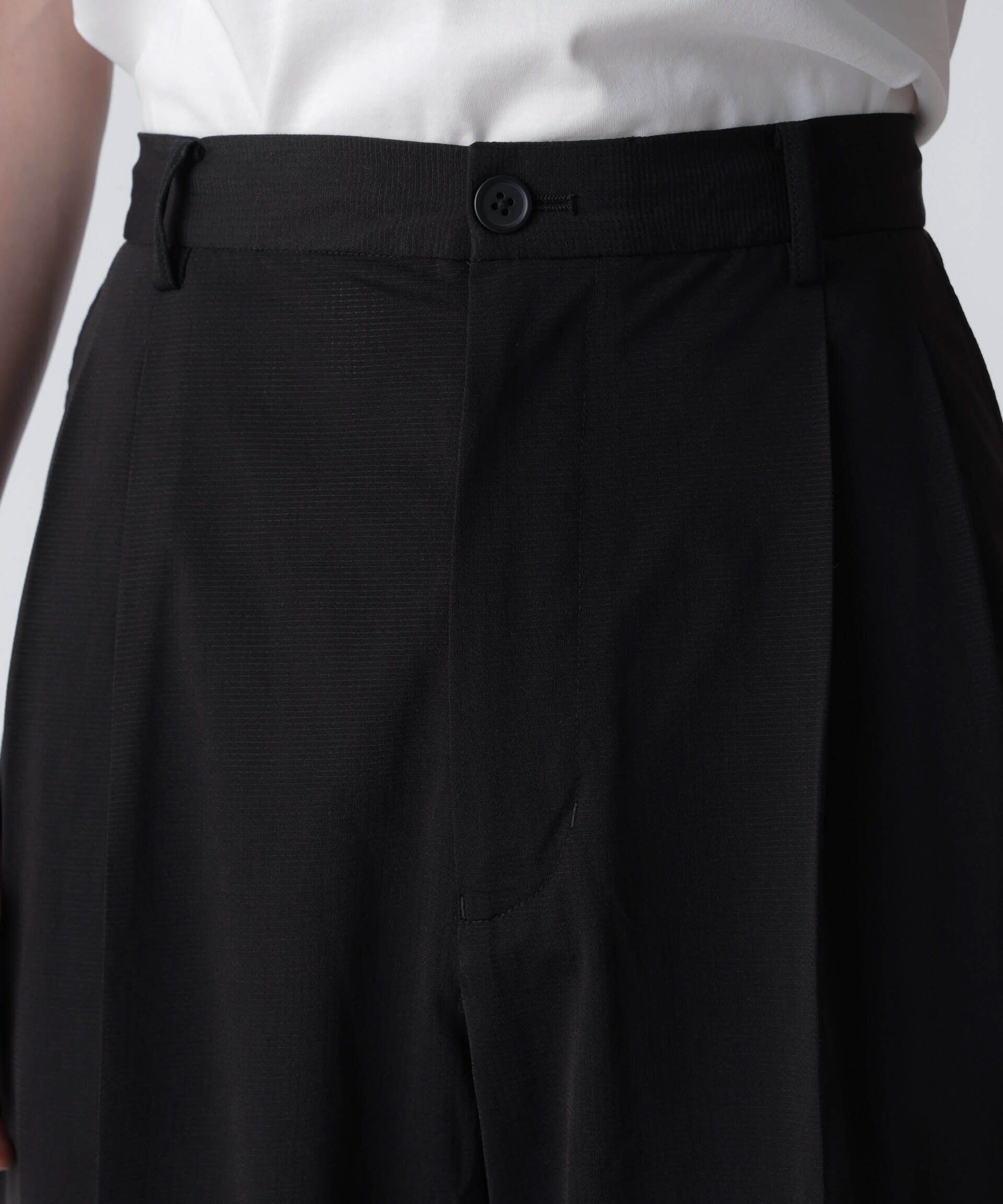 nano･universe「「AIR PASSAGE」テーパードイージーパンツ（セットアップ可）」|チノ|