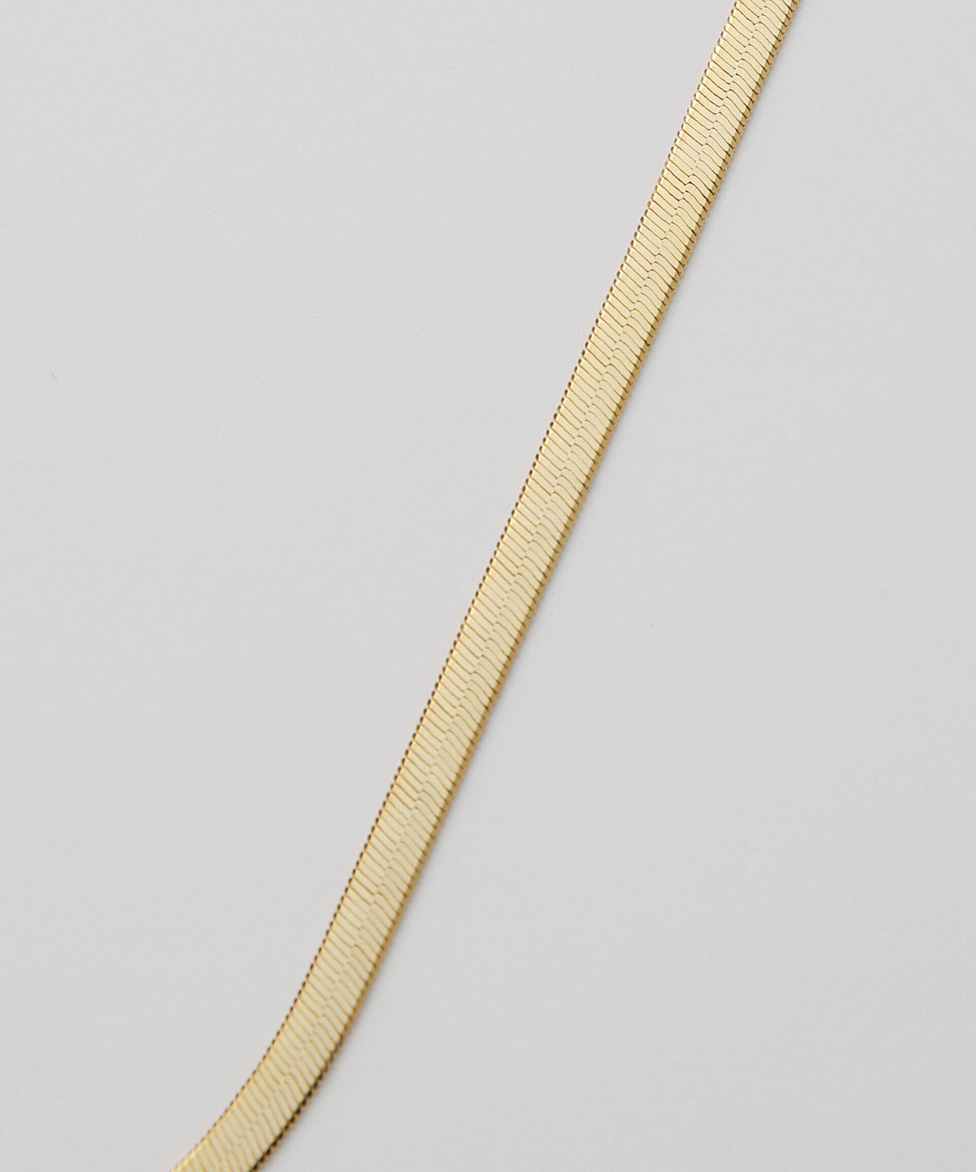 nano･universe「スネークチェーンショートネックレス」|ネックレス|