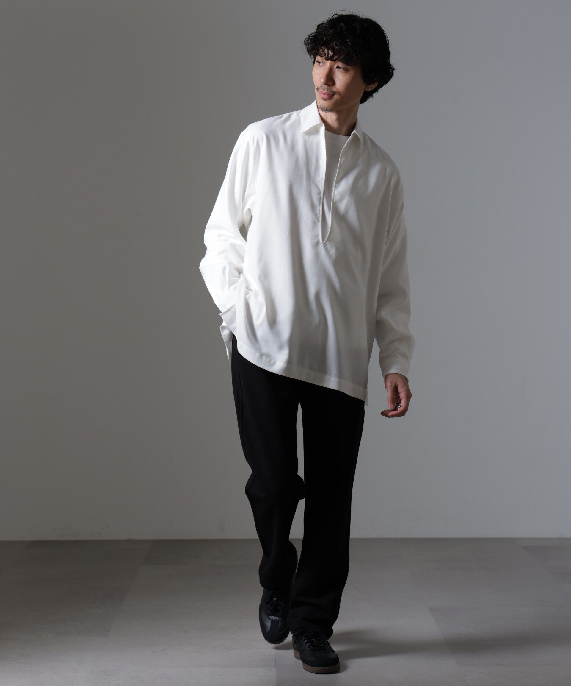 nano･universe「5P テーパードパンツ」|チノ|